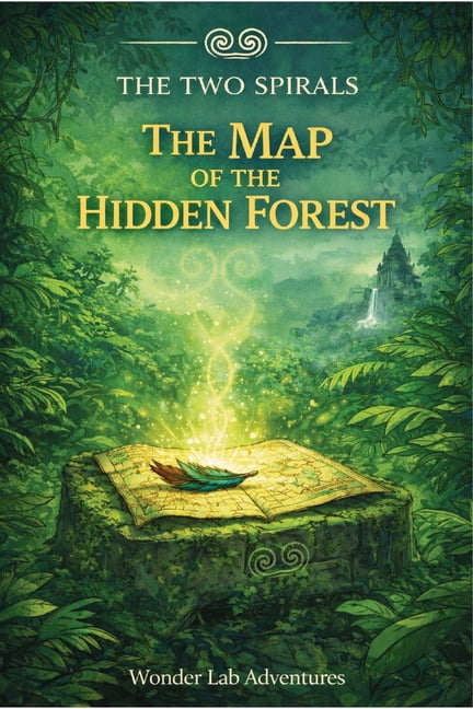 The Two Spirals The Map of the Hidden Forest: A middle-grade jungle quest for a magical chalice, Book 2, (Paperback)