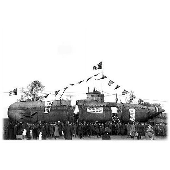 The U-C-5 Exhibited in Central Park Fine art canvas print (20" x 30")