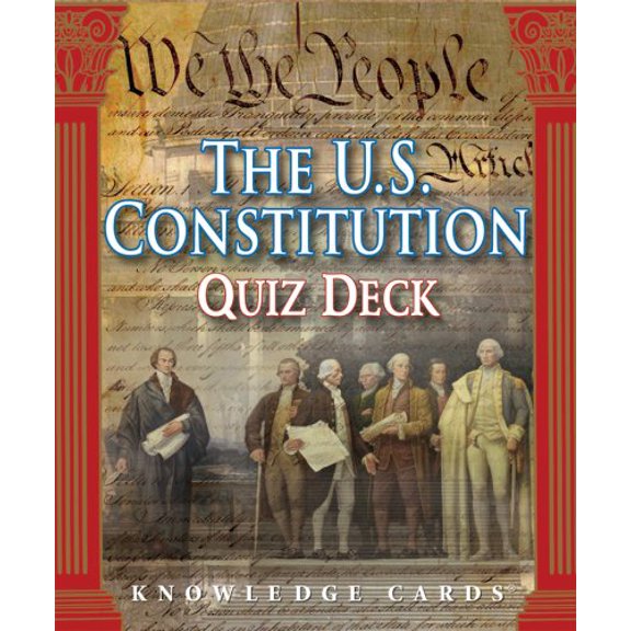 Pre-Owned The U.S. Constitution Quiz Deck Knowledge Cards Paperback