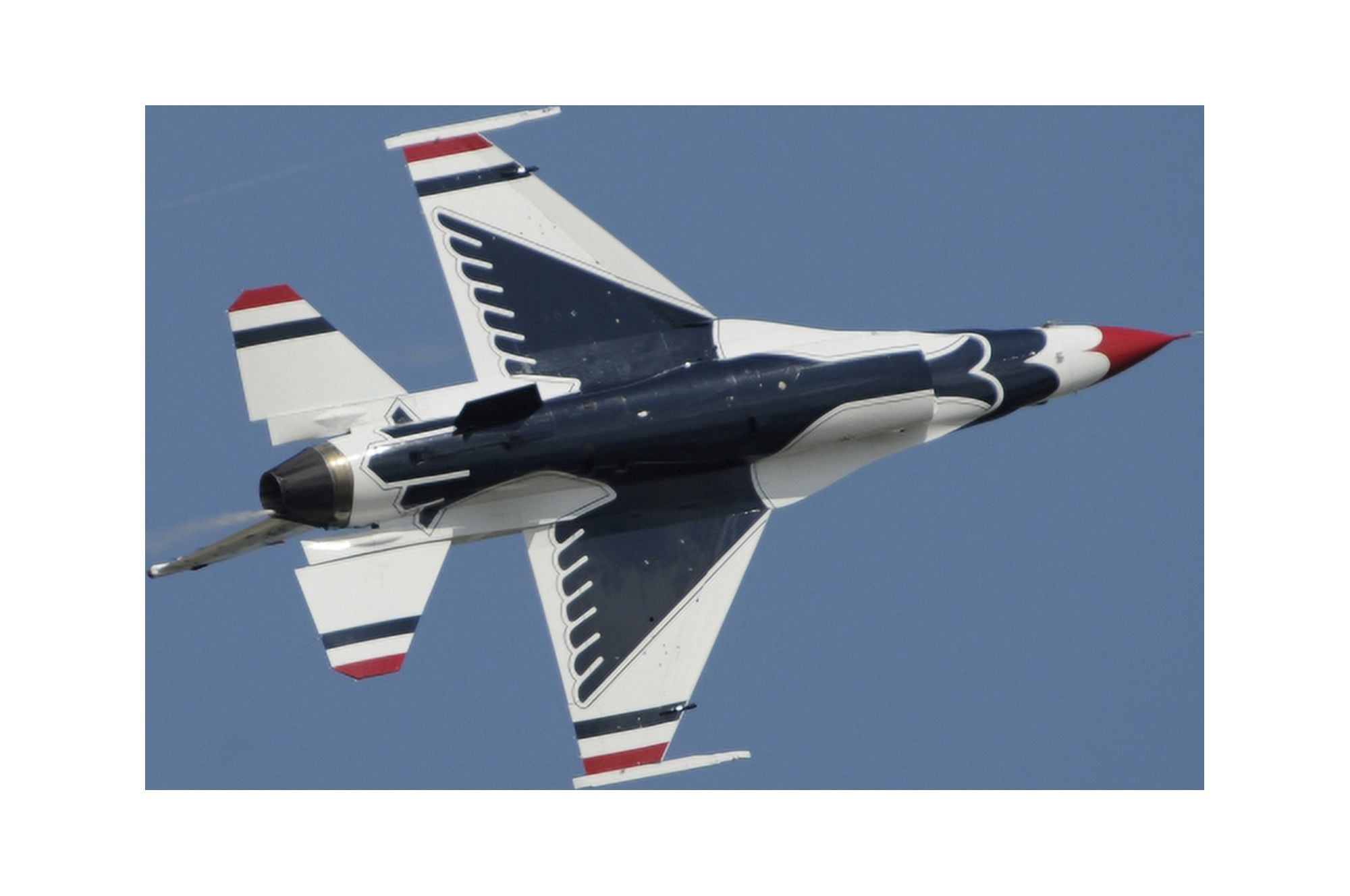 The US Air Force Thunderbirds perform during the 2009 air show Canvas Art - Stocktrek Images (34 x 23)