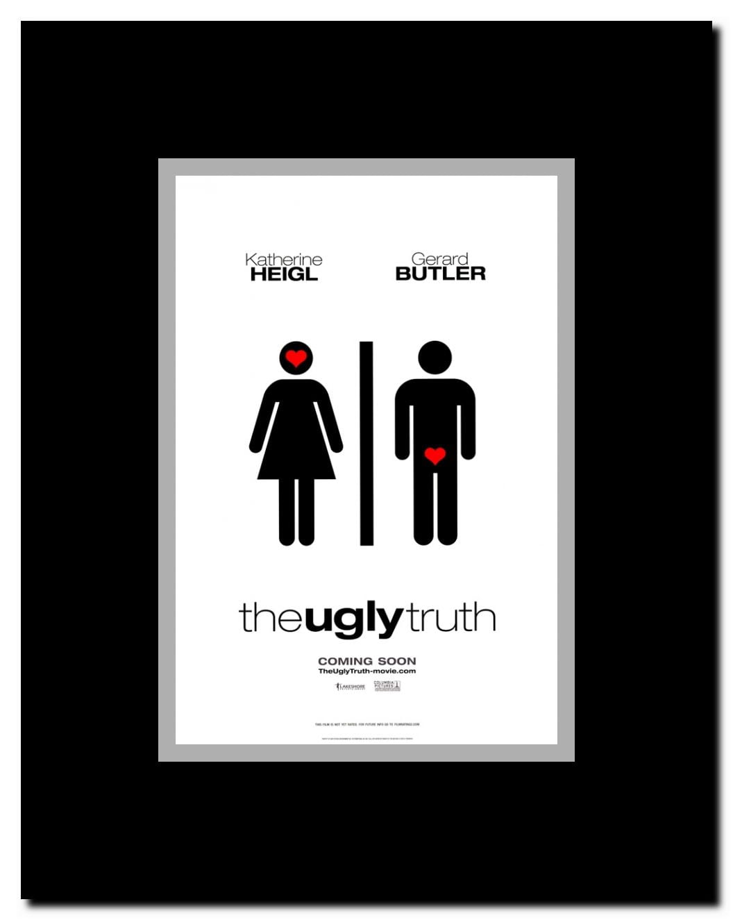 The Ugly Truth Framed Movie Poster