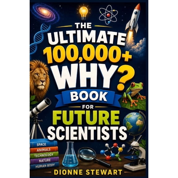 The Ultimate 100,000+ WHY? Book for Future Scientists: Smart and Simple Answers to Science Questions About Space, Animal, (Paperback)