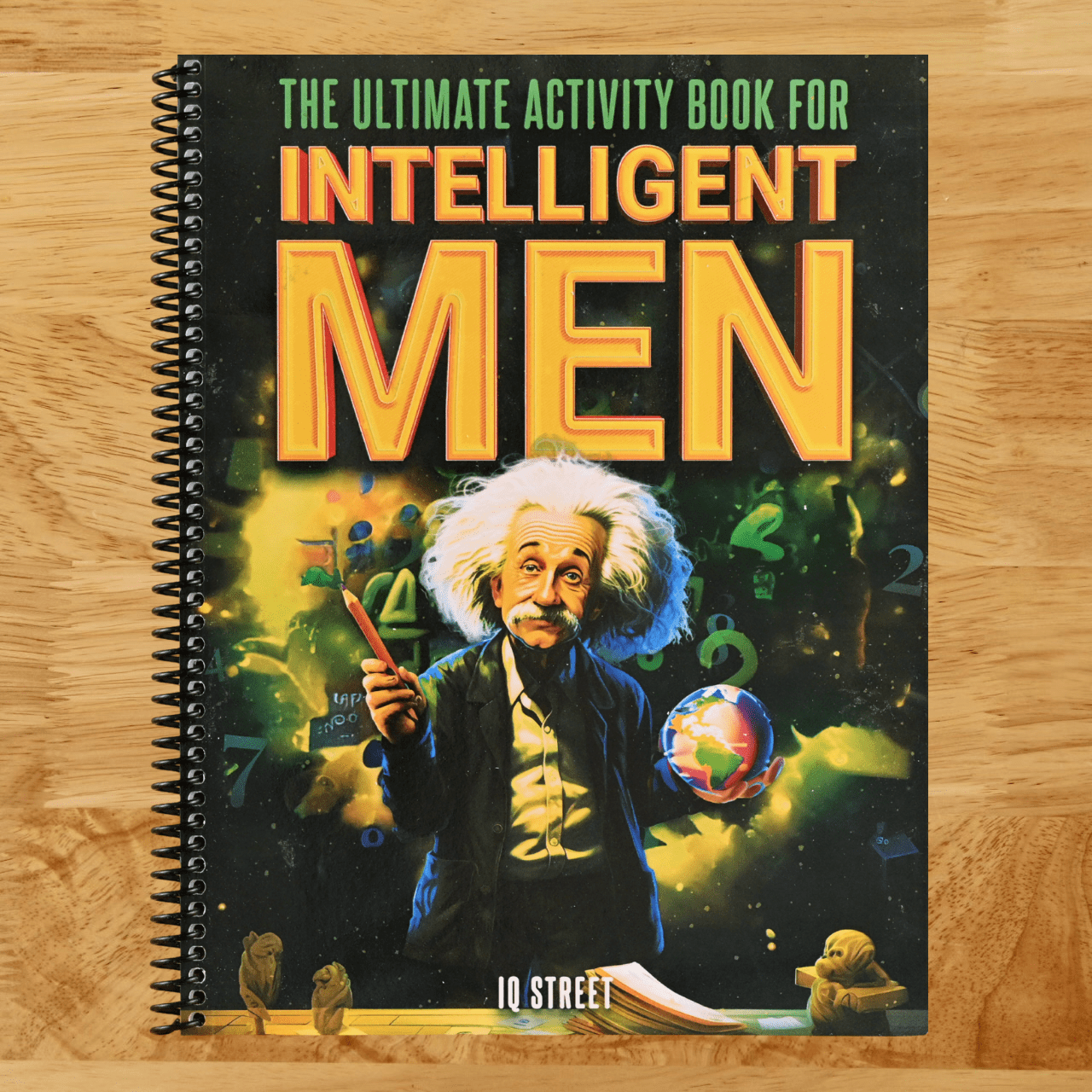 The Ultimate Activity Book for Intelligent Men: Tricky Brain Teasers, Mind Games and Logic Puzzle Book for Adults (Perfect Gift for Men)