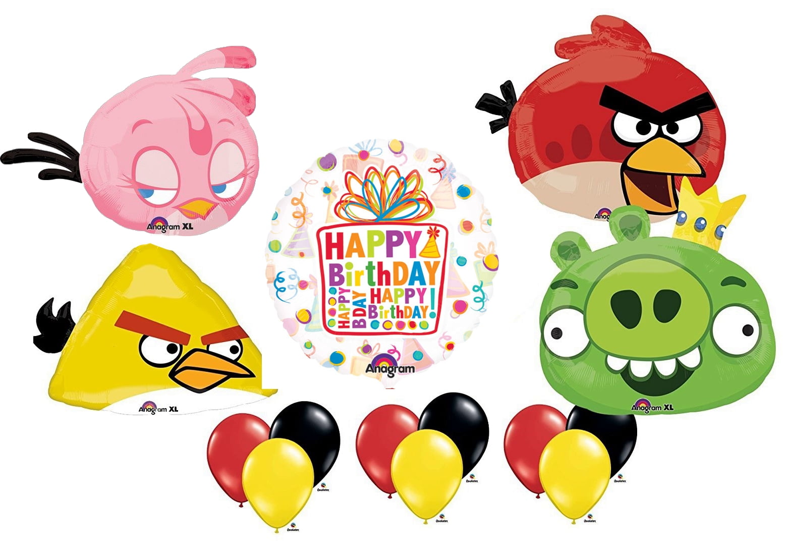 The Ultimate Angry Birds Birthday Party Supplies and Balloon Decorations
