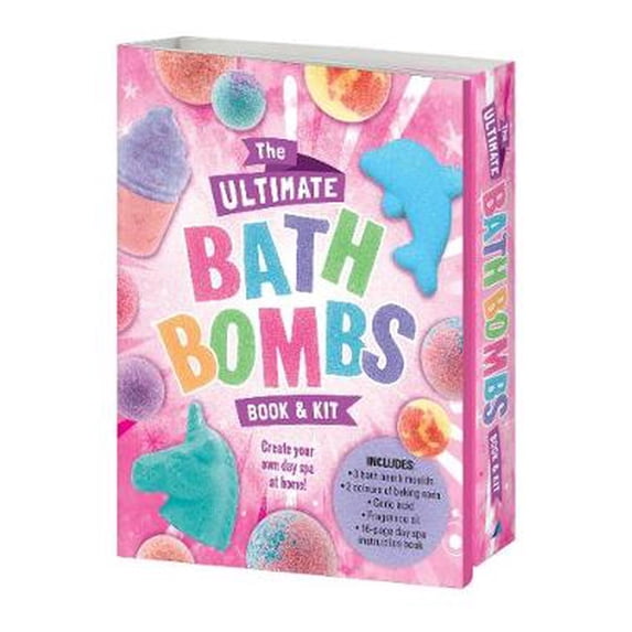 The Ultimate Bath Bombs Book and Kit