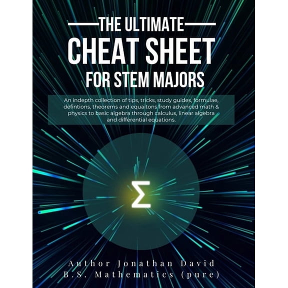 The Ultimate Cheat Sheet for STEM Majors - Textbook Size, (Paperback)