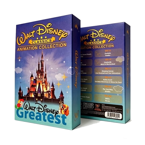 The Ultimate Collection: 24 Walt DisneyAnimated Classics DVD Box Set (12 Discs)