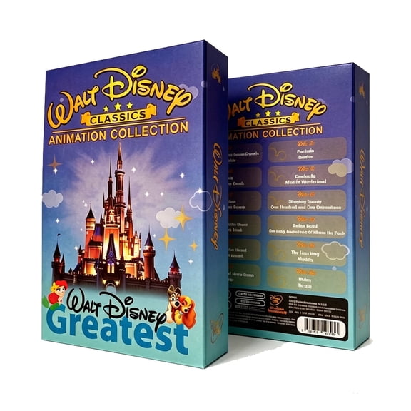 The Ultimate Collection: 24 Walt DisneyAnimated Classics DVD Box Set 12Discs