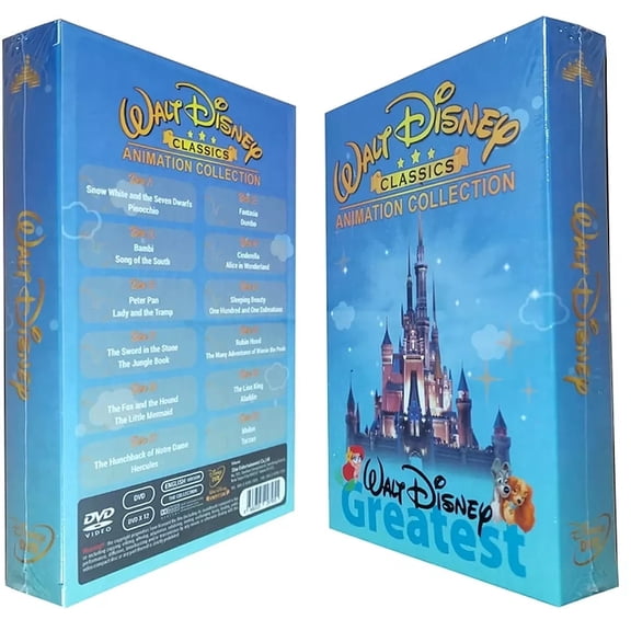 The Ultimate Collection: 24Walt Animated Classics (12-Disc DVD Set)