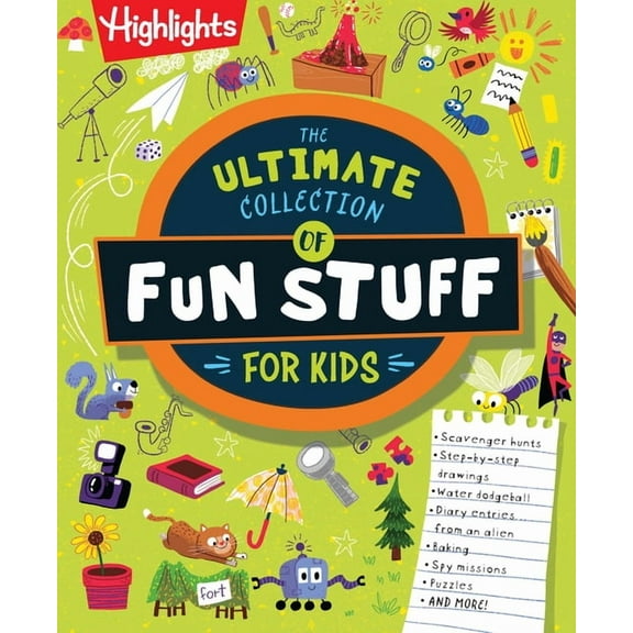 The Ultimate Collection of Fun Stuff for Kids: 4-Book Activity Bundle with Over 600 Crafts, Writing Prompts, Scavenger H, (Paperback)