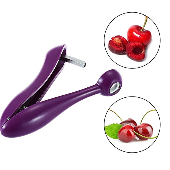 The Ultimate Compact Cherry Pitter & Stoner Remover: Perfect for Baking, Jam-Making & On-the-Go Fruit Snacks!