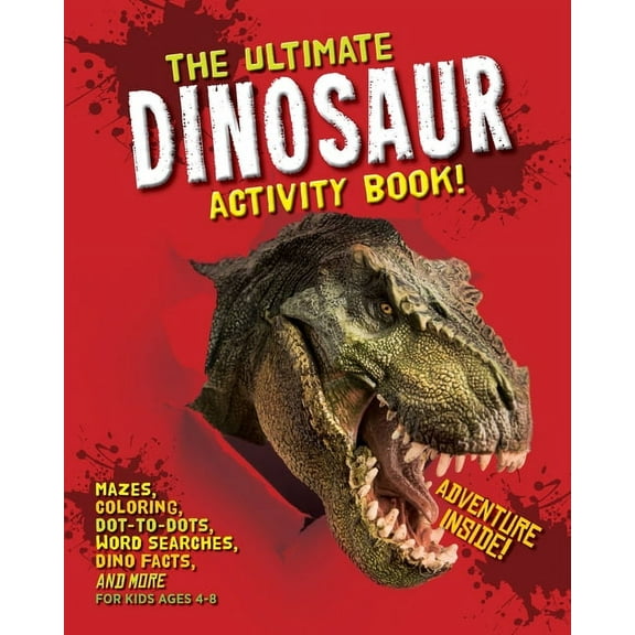 The Ultimate Dinosaur Activity Book (Paperback)