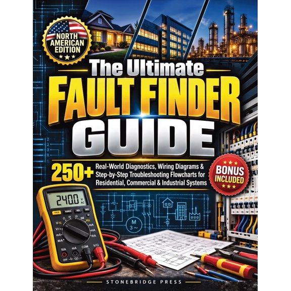The Ultimate Fault Finder Guide: 250+ Real-World Diagnostics, Wiring Diagrams & Step-by-Step Troubleshooting Flowcharts , (Paperback)