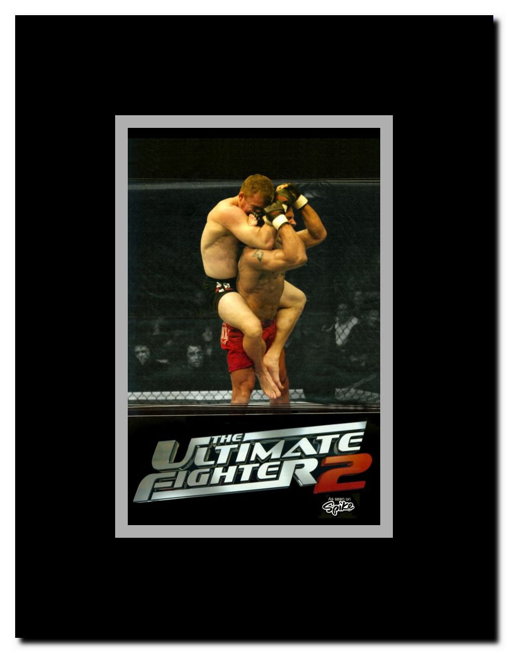 The Ultimate Fighter Framed Movie Poster