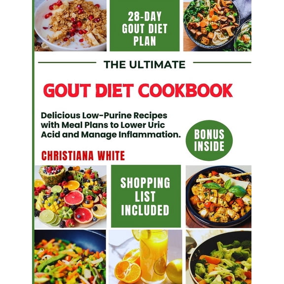 The Ultimate Gout Diet Cookbook, (Paperback)