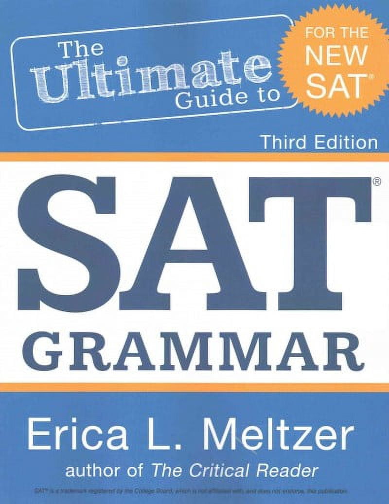 The Ultimate Guide to SAT Grammar - Walmart.com