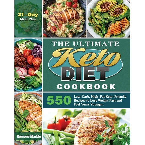 The Ultimate Keto Diet Cookbook (Paperback)