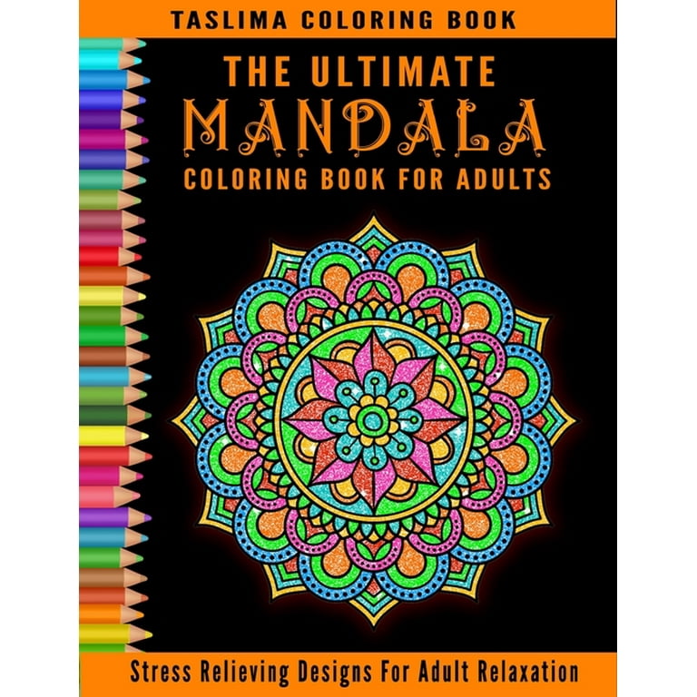 My First Mandala Book: Mandala Coloring Book For Beginners, Adult Mandalas Coloring  Book, Thick Paper, Unique Mandala Art Designs, Gift For M (Paperback)