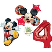 The Ultimate Mickey Mouse 4th Birthday Party Supplies and Balloon Decorations