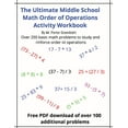 thumbnail image 1 of The Ultimate Middle School Math Order of Operations Workbook: For Ages 11 - 14 covering order for Parentheses, Multiplic, (Paperback), 1 of 1