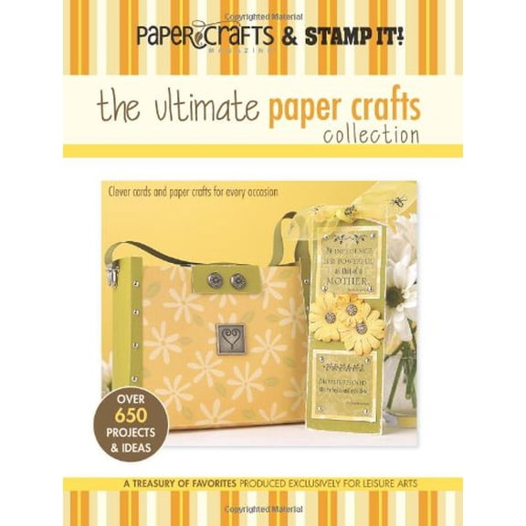 Pre-Owned Paper Crafts Magazine and Stamp It!: The Ultimate Paper Crafts Collection (Paperback) 1574865730 9781574865738