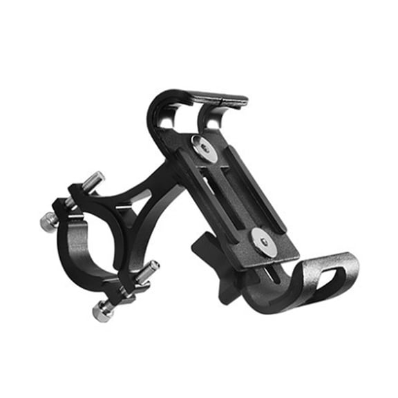 The Ultimate Phone Mount Stand: 360° Rotatable Aluminum Adjustable Non-Slip Cycling Bracket , Motorcycle Mount - Motorcycle Phone Holder