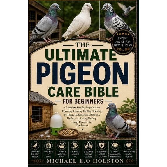 The Ultimate Pigeon Care Bible for Beginners: A Complete Step-by-Step ...