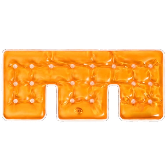 The Ultimate Reusable Heat Pad for Shoulder and Back, Hot/Cold Pack. Instant Heat Relief! - Orange