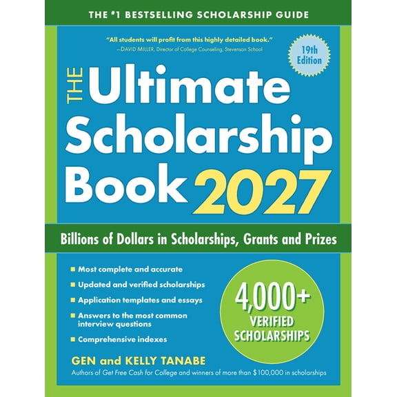 The Ultimate Scholarship Book 2027: Billions of Dollars in Scholarships, Grants and Prizes, (Paperback)