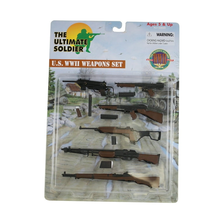 The Ultimate Soldier U.S. WWII Weapons Set - Walmart.com