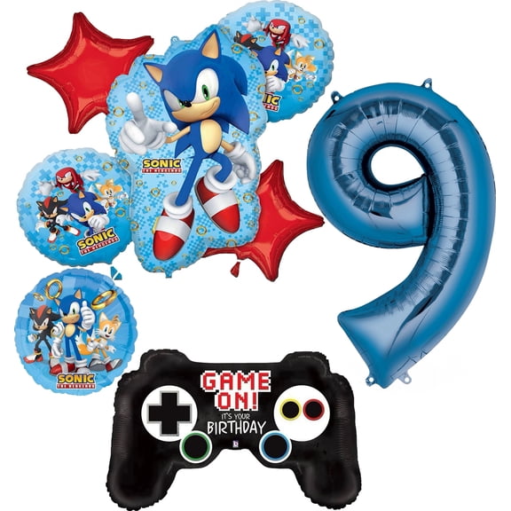 The Ultimate Sonic The Hedgehog 9th Birthday Party Supplies