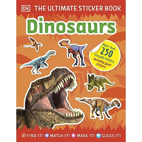 Pre-Owned The Ultimate Sticker Book Dinosaurs (Paperback) 0744033217 9780744033212