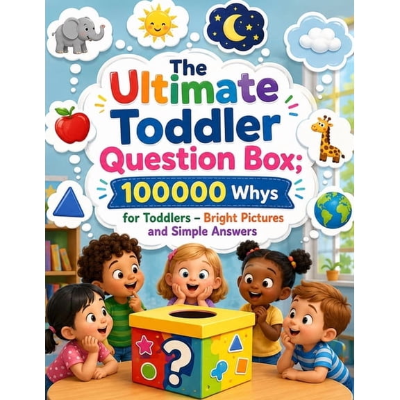 The Ultimate Toddler Question Box: 100000 Whys for Toddlers - Bright Pictures and Simple Answers, (Paperback)