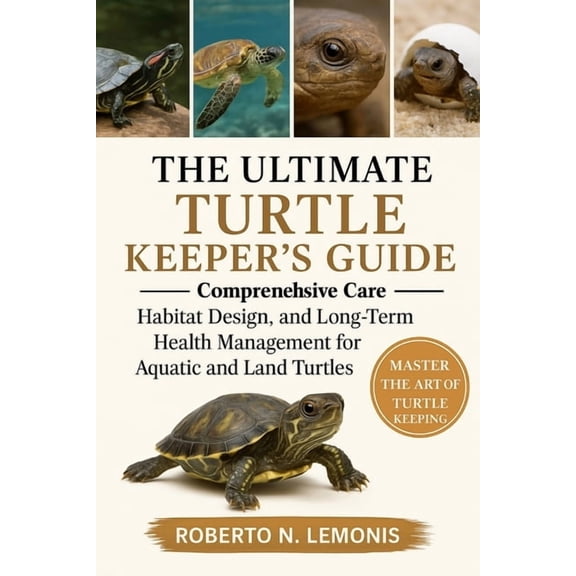 The Ultimate Turtle Keeper's Guide: Comprehensive Care, Habitat Design, and Long-Term Health Management for Aquatic, (Paperback)