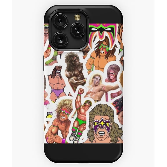 The Ultimate Warrior Retro Design M048 Phone Case for iPhone 17 16 15 14 13 12 11 Pro Max