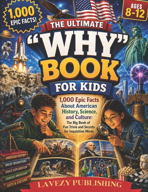 The Ultimate "Why" Book for Kids Ages 8-12: 1,000 Epic Facts About American History, Science, and Culture: The Big Book , (Paperback)
