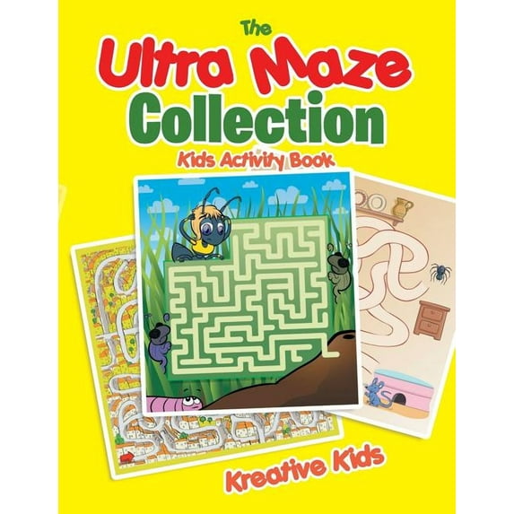 The Ultra Maze Collection: Kids Activity Book, (Paperback)