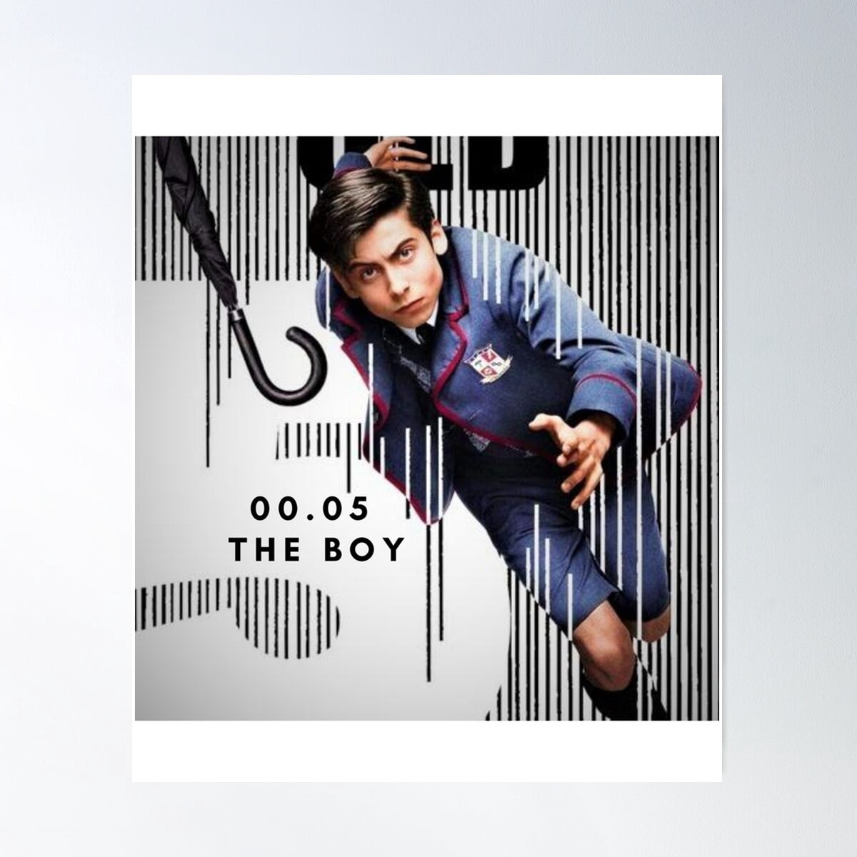 The Umbrella Academy Number Five Poster Wall Art, Modern Wall Decor For ...