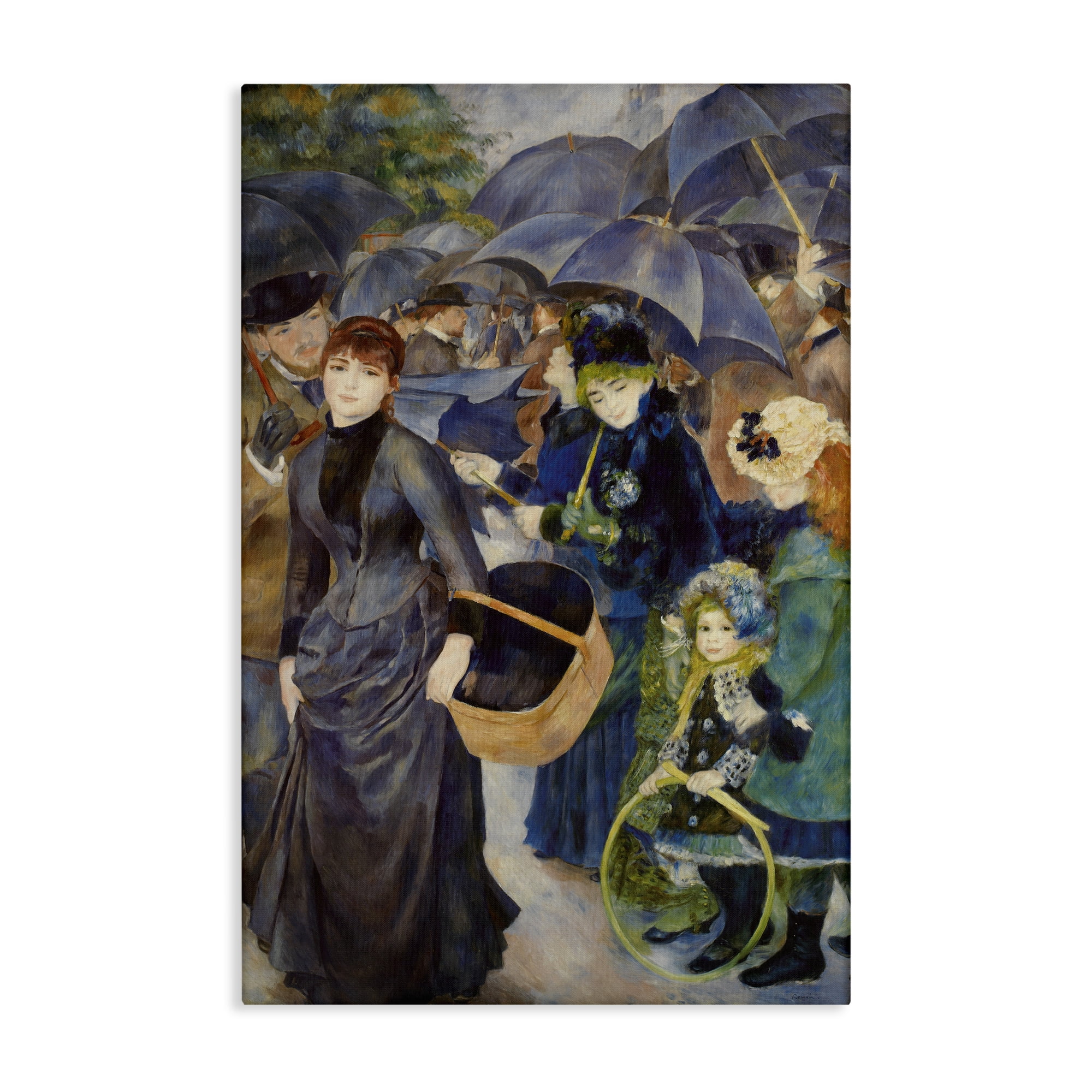 The Umbrellas Renoir Canvas Wall Art, design by Masters Collection