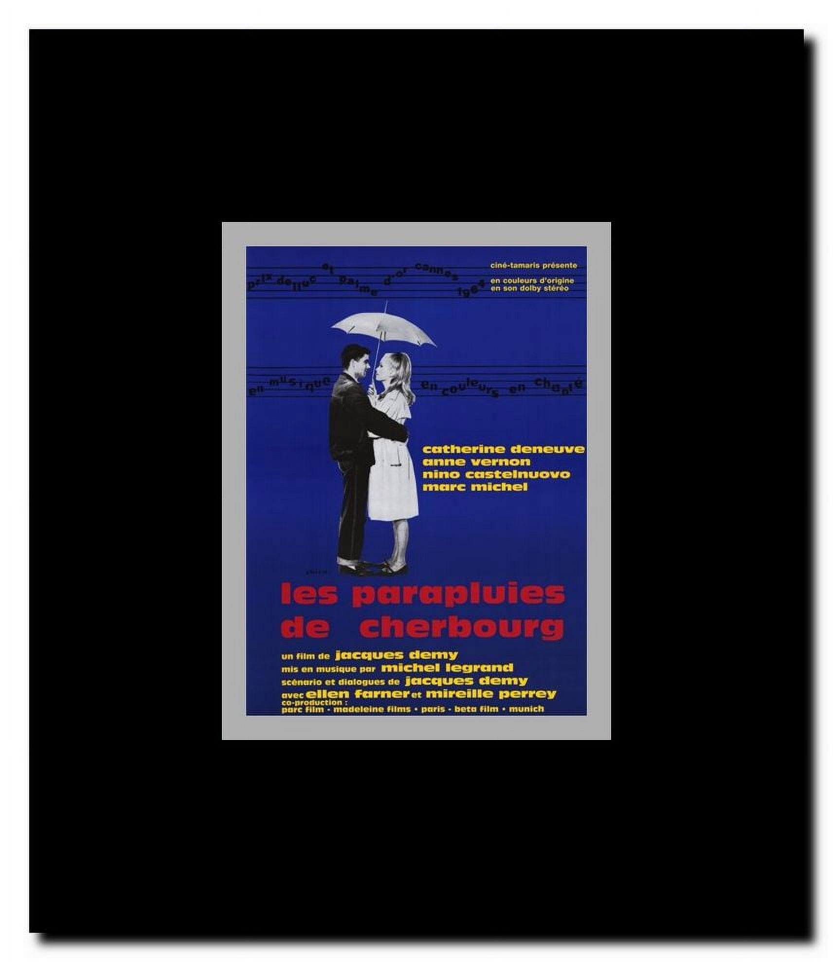 The Umbrellas of Cherbourg Framed Movie Poster
