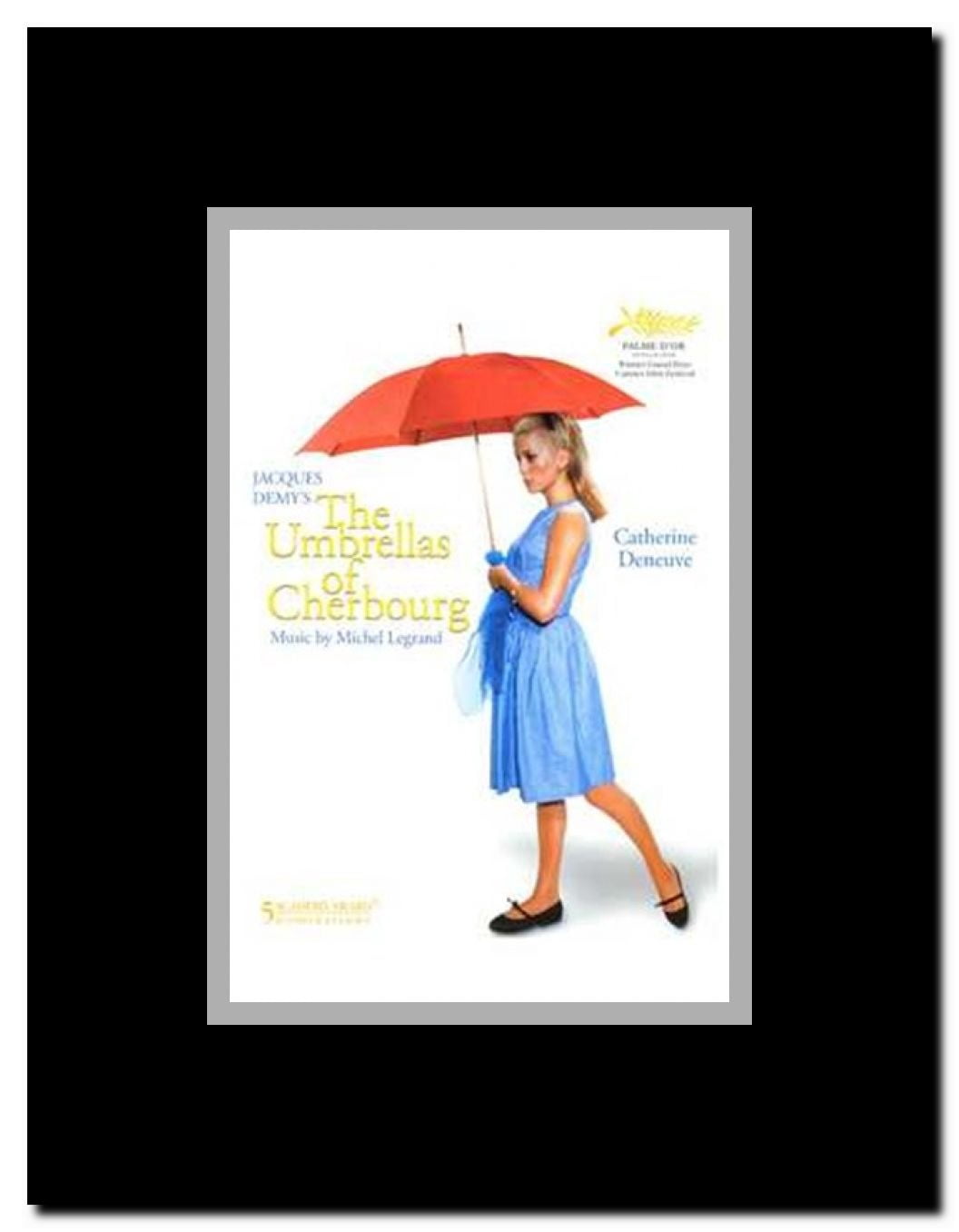 The Umbrellas of Cherbourg Framed Movie Poster