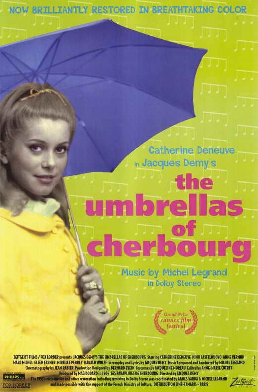 The Umbrellas of Cherbourg movie POSTER (Style B) (11" x 17") (1964