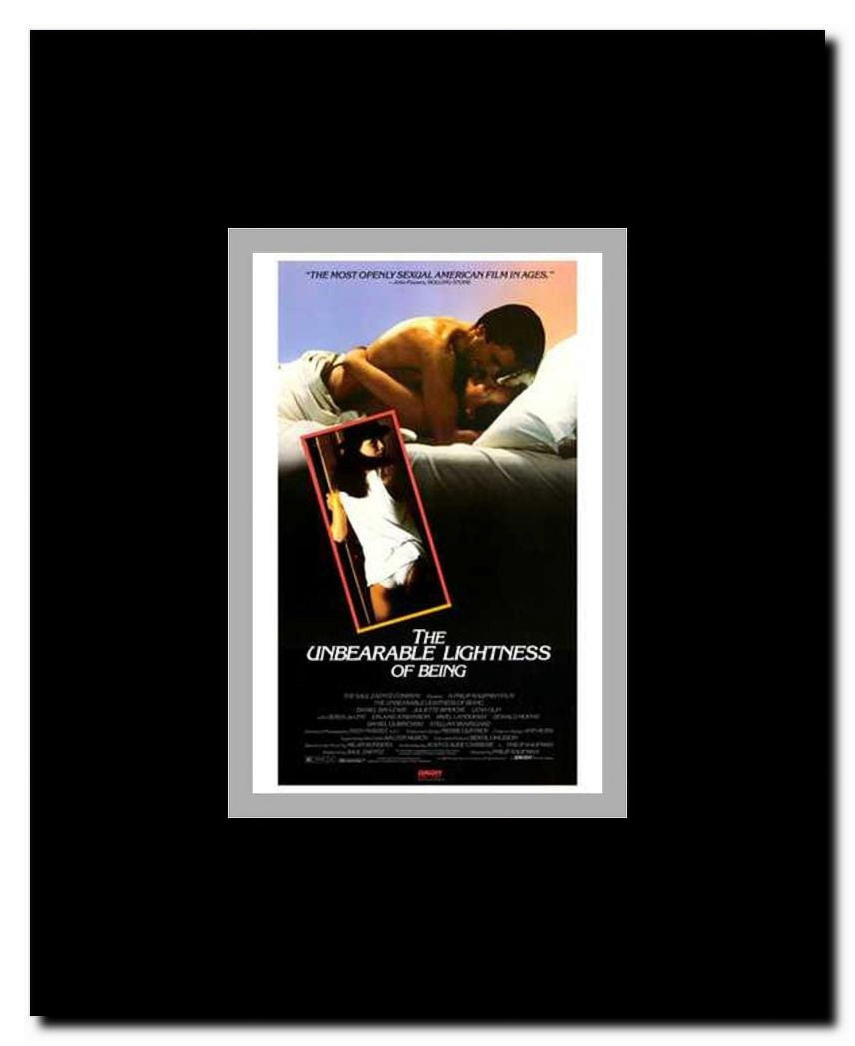 The Unbearable Lightness of Being Framed Movie Poster