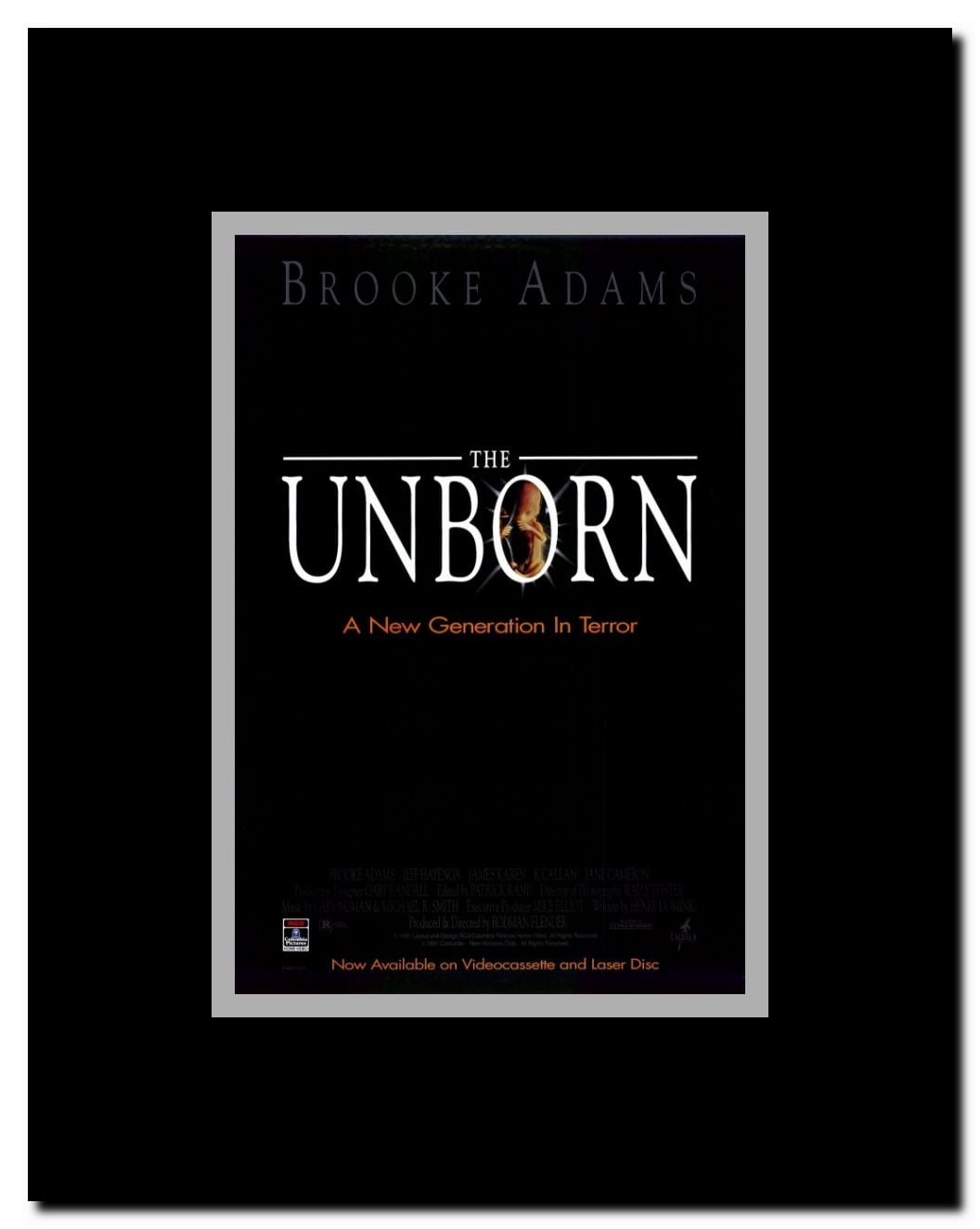 The Unborn Framed Movie Poster