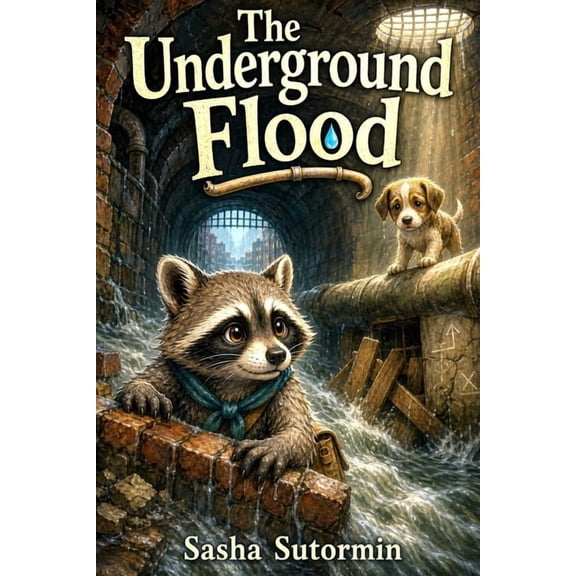 Scout the Raccoon Adventures The Underground Flood: Scout the Raccoon Adventures - An interactive power to choose adventure where you say which way t, Book 7, (Paperback)