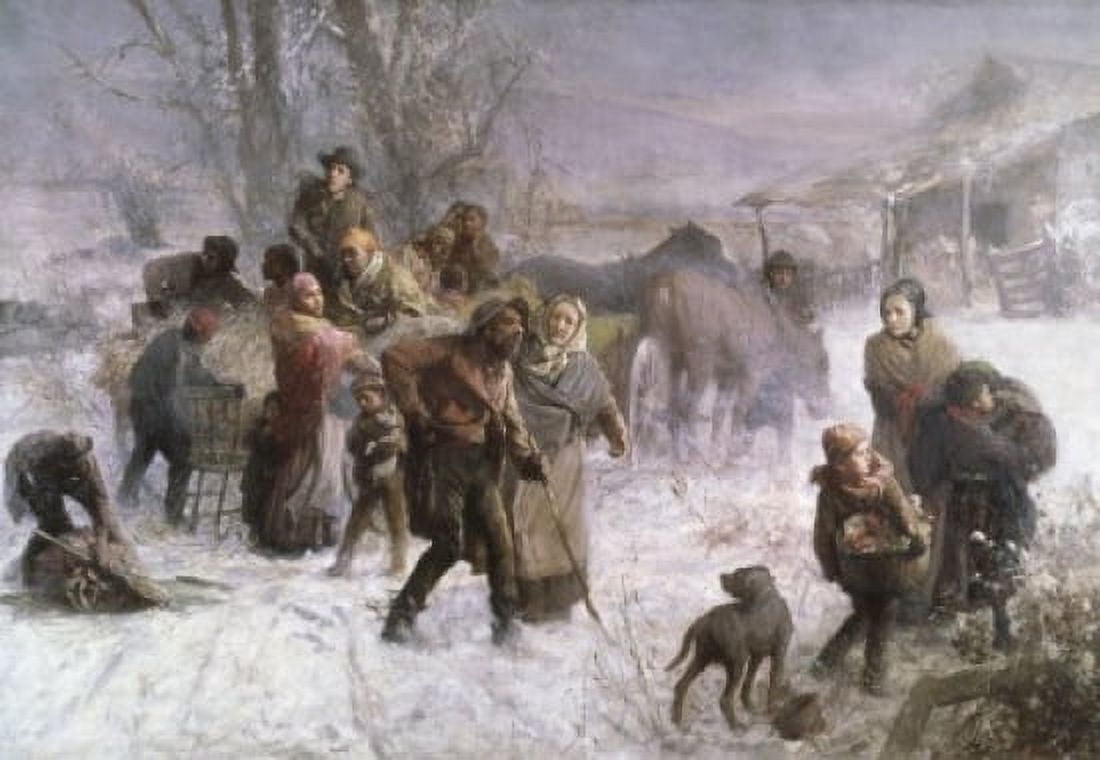 The Underground Railway Charles T Webber (1825-1911 American) Canvas Art - Charles T Webber (18 x 24)