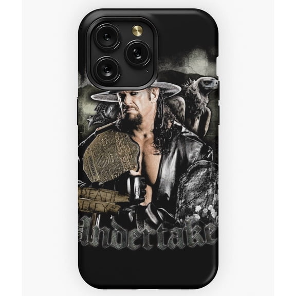 The Undertaker Vintage Style WWE Wrestling Legend A2401 Phone Case for iPhone 11 to 17 Pro Max