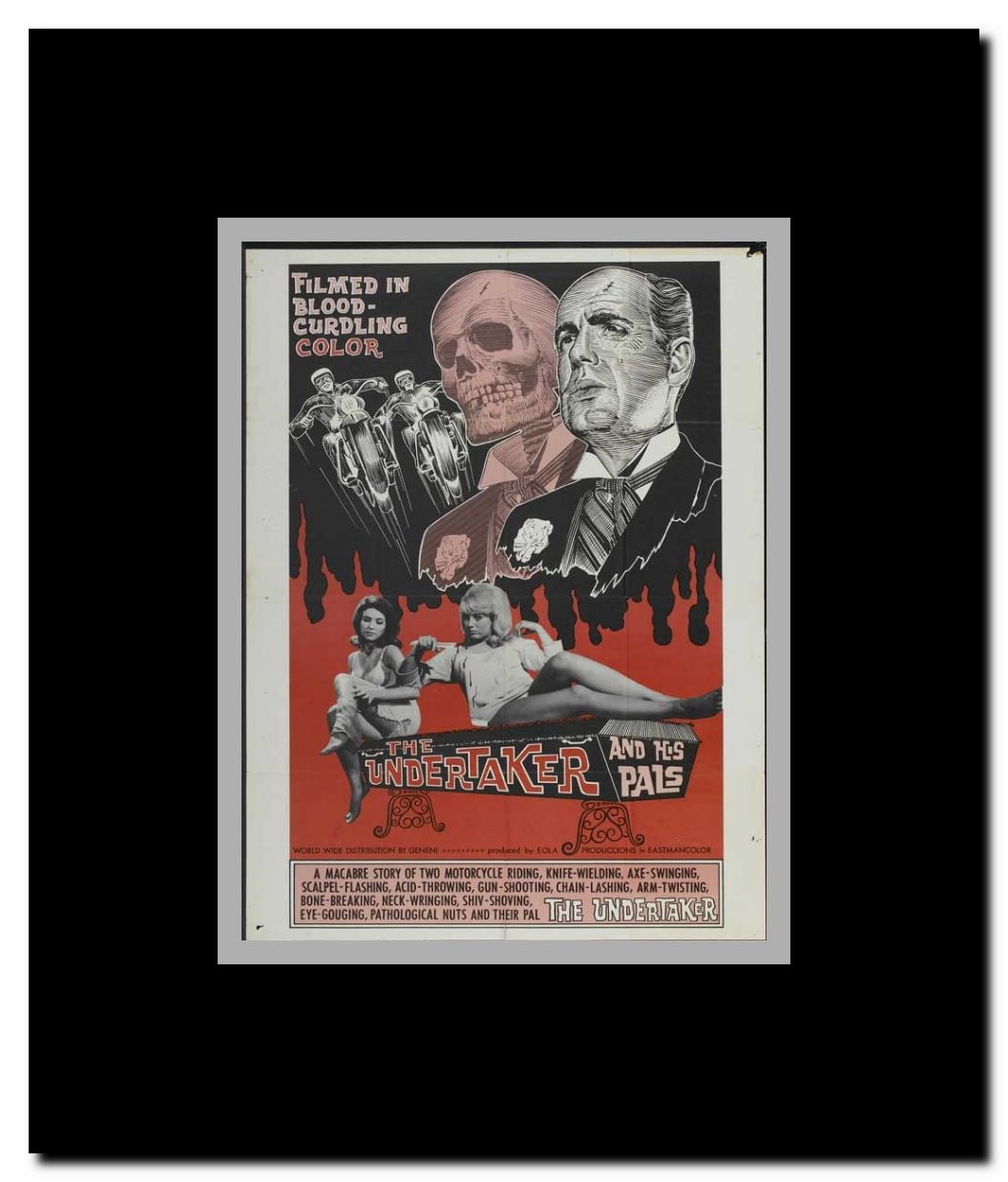 The Undertaker and His Pals Framed Movie Poster