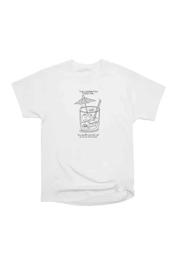 The Undertow Cocktail T-Shirt Tee Gift For Him Merch For Her Apparel For Friend