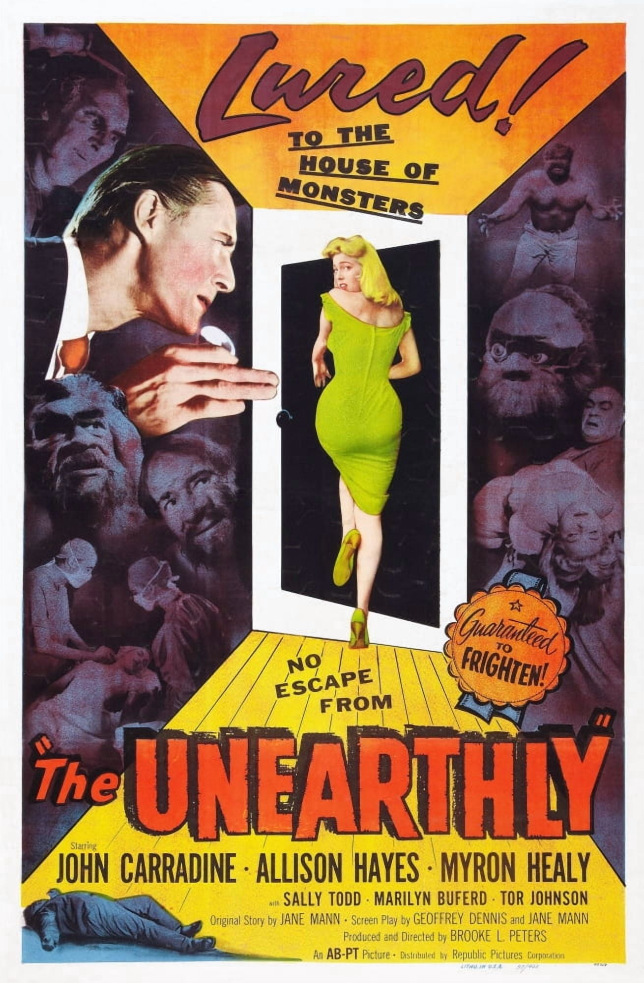 The Unearthly Canvas Art - (11 x 17)